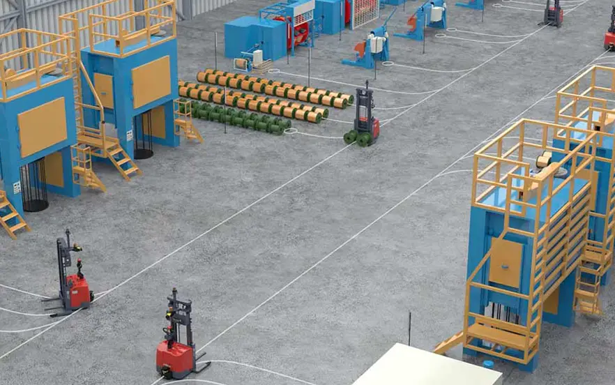 AGV operation