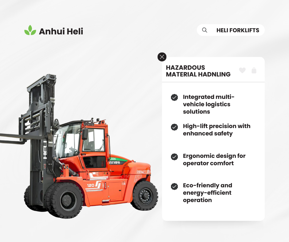 HELI Forklifts for Hazardous Environments